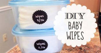 how to make baby wipes at home