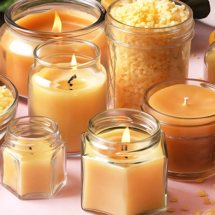 how to make beeswax candles