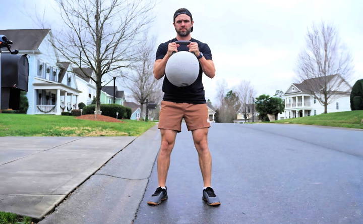 how to make concrete kettlebells