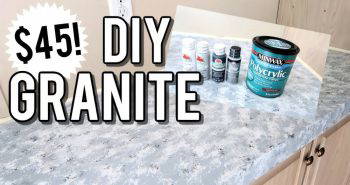 how to make granite countertops