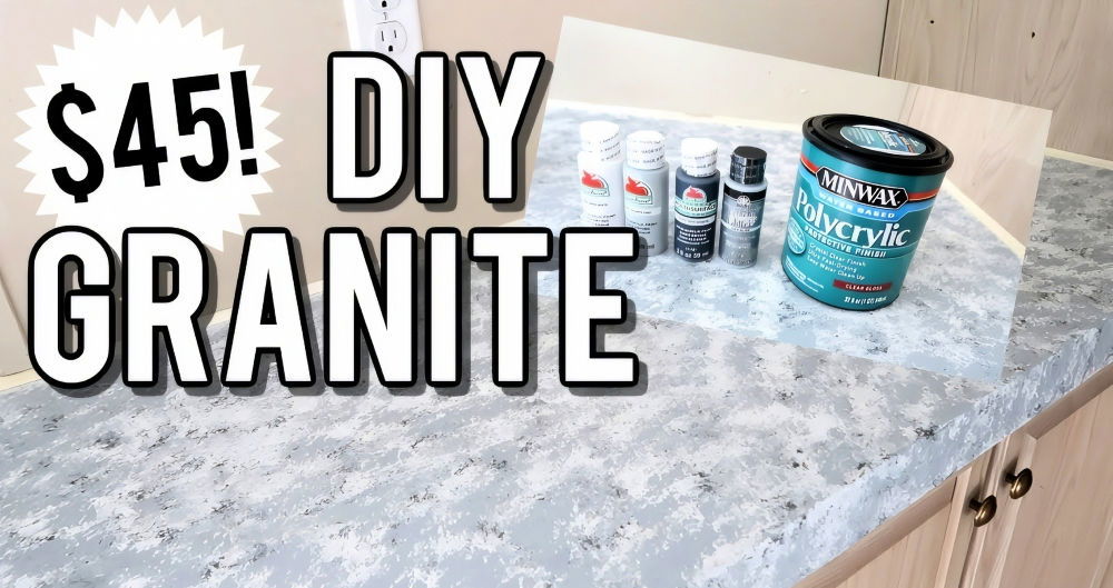 how to make granite countertops