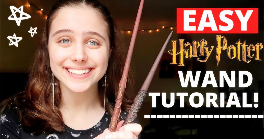 How to Make a DIY Harry Potter Wand at Home
