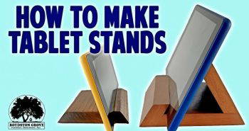 how to make tablet stands