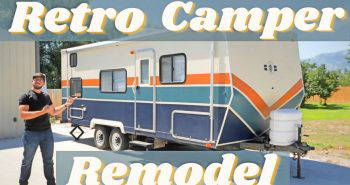 how to remodel an old camper