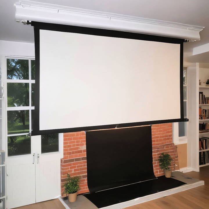 how to remove wrinkles from projector screen