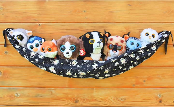 how to sew a stuffed animal hammock