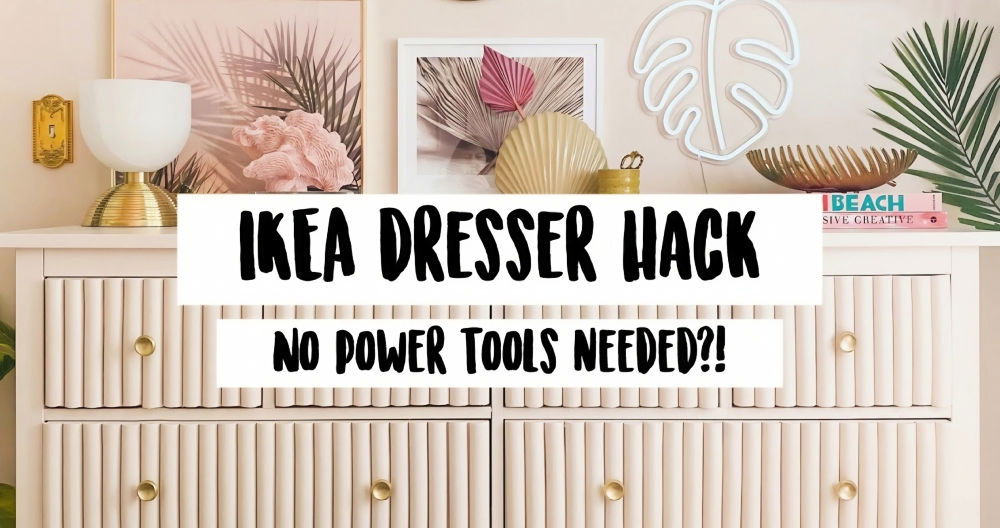 $200 DIY IKEA Hemnes Dresser Hack: A Glamorous Makeover