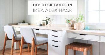 ikea alex desk hack