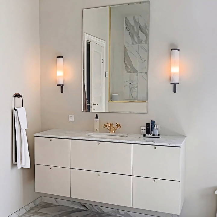 ikea bathroom vanity hack