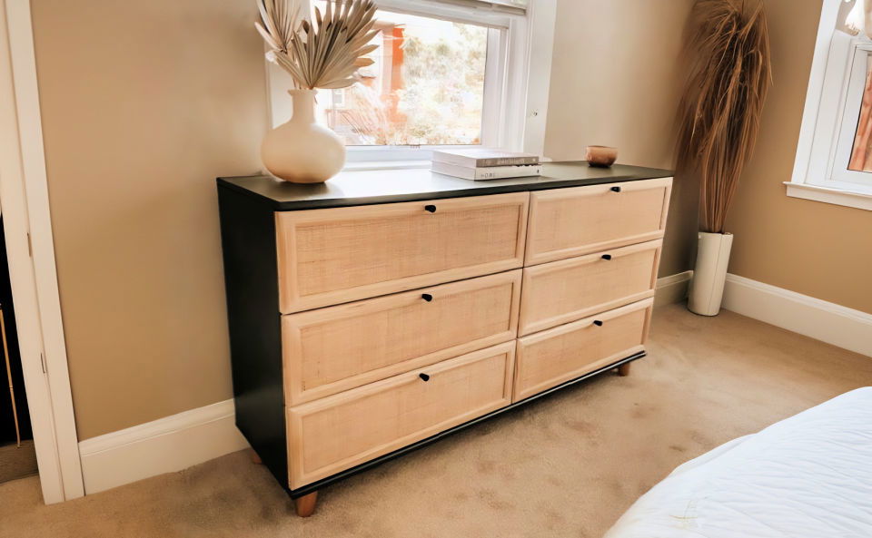 ikea hack tarva dresser makeover