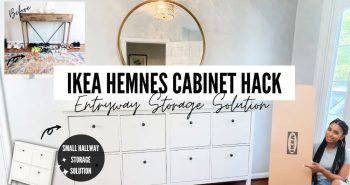 ikea shoe cabinet hack