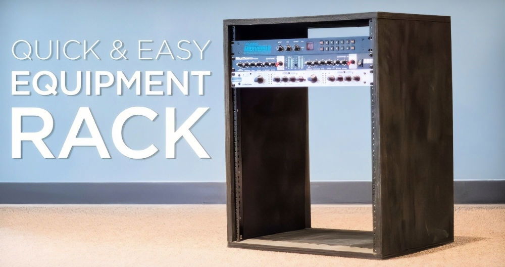 make your own audio rack