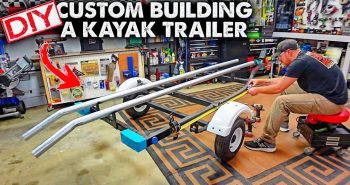 make your own kayak trailer