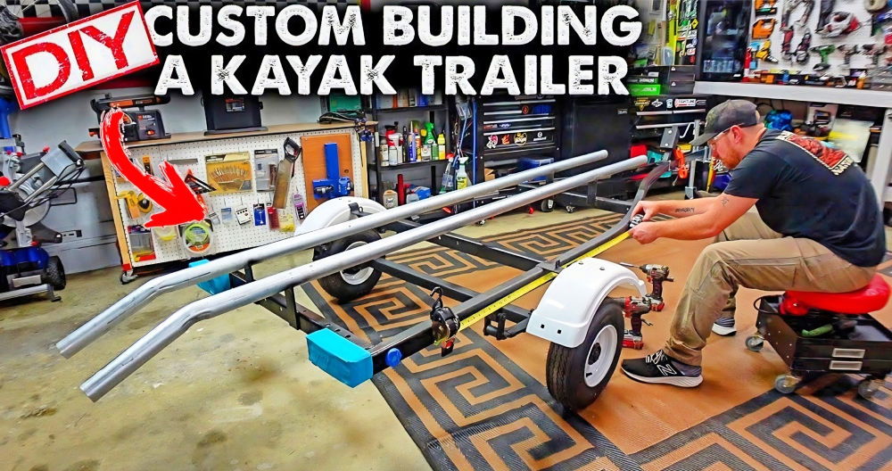 make your own kayak trailer