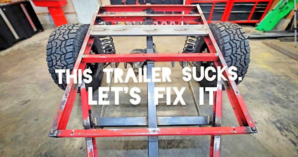 make your own overland trailer