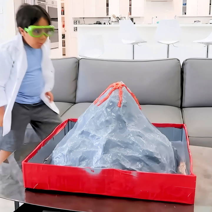 make your own science volcano