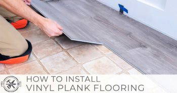 make your own vinyl floor