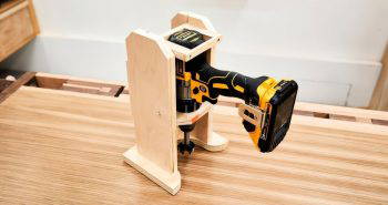 making a portable drill press