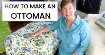 making an ottoman step by step