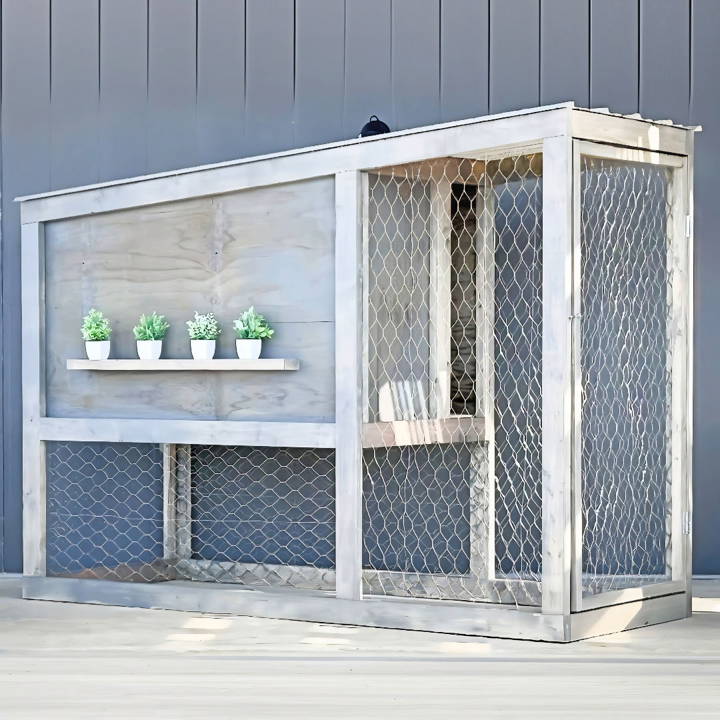 modern diy small chicken coop