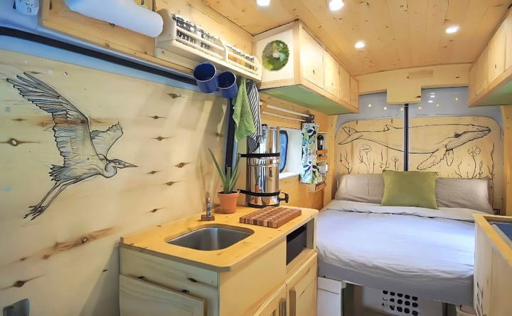 outstanding diy van conversion