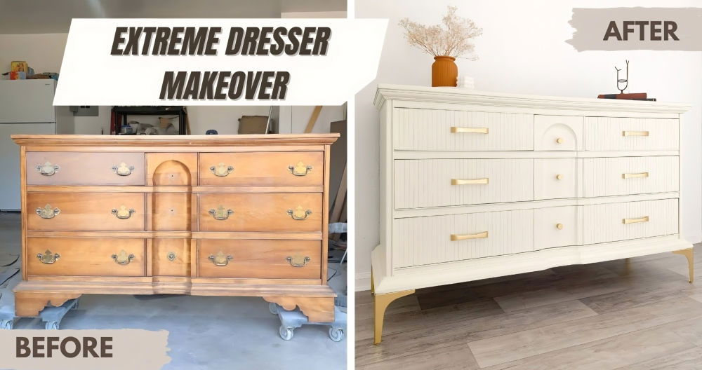 DIY Dresser Makeover from Start to Finish