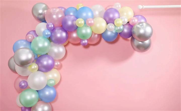 quick and easy diy balloon arch