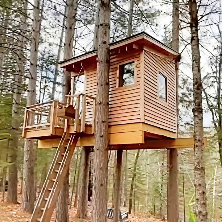 quick and easy diy family treehouse