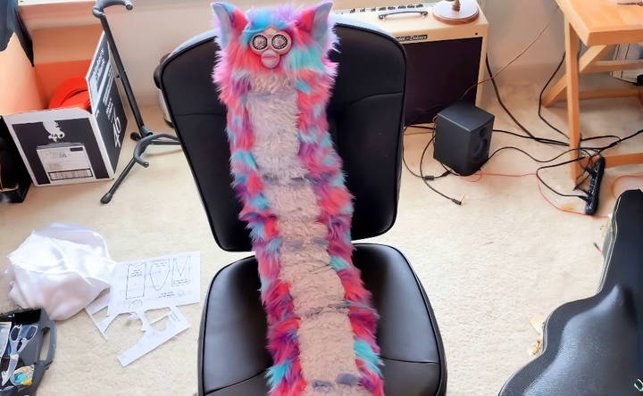 quick and easy diy long furby