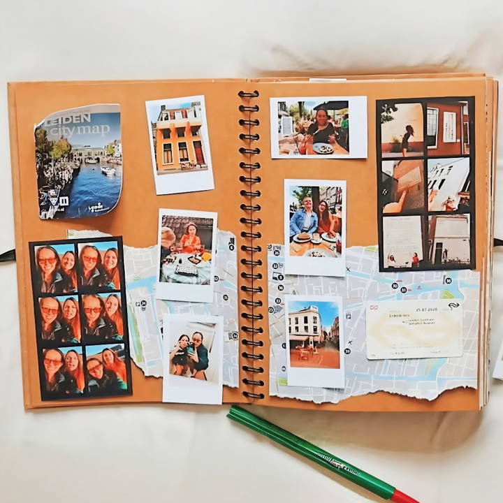 quick and easy homemade scrapbook