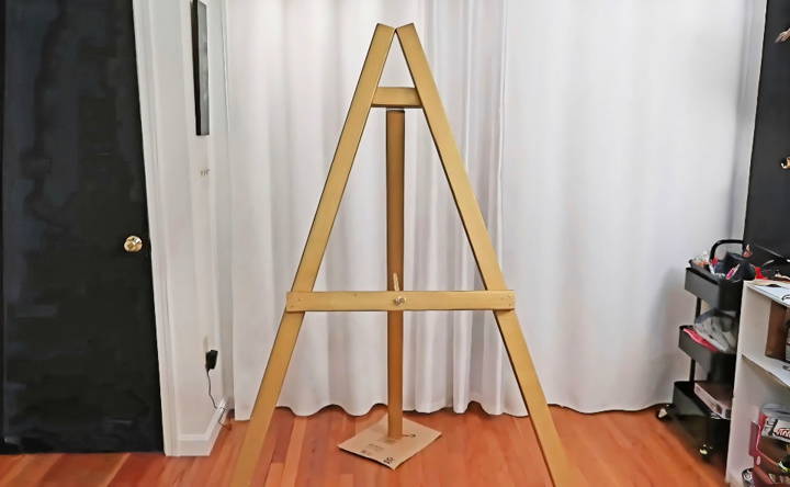 simple and easy diy wooden easel