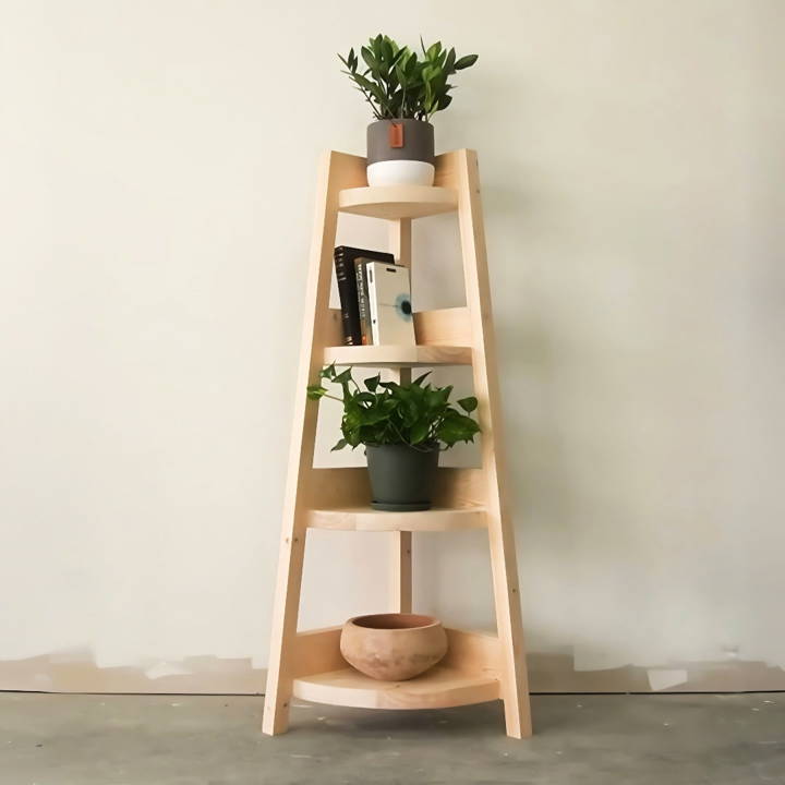 simple diy corner shelf under $30