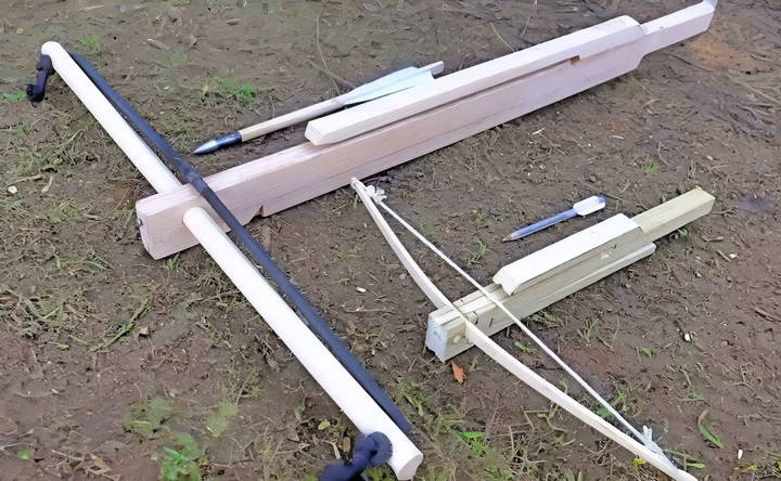 simple diy wooden crossbow