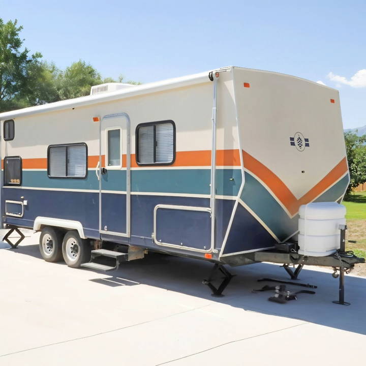 turn an old camper into a new camper