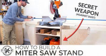 ultimate diy wooden miter saw stand