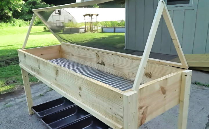 ultimate diy wooden worm bin