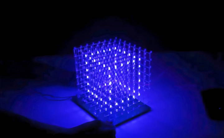 easy homemade led cube