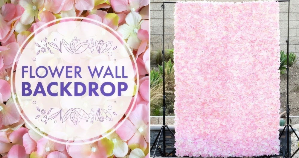 DIY Flower Wall Backdrop: Step by Step Instructions