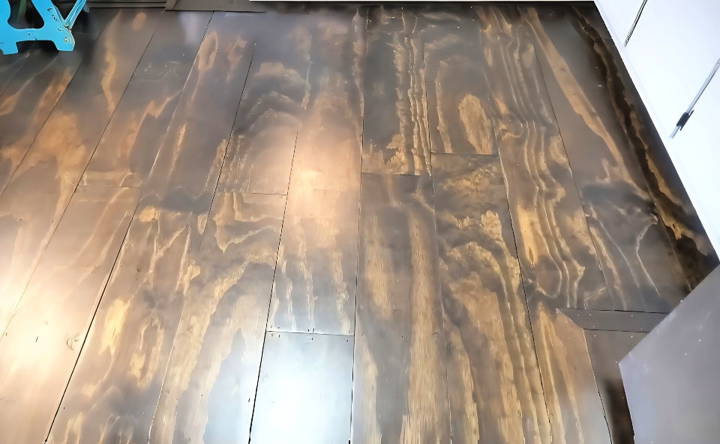 how to install plywood floors