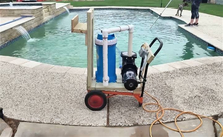 how to make a swimming pool vacuum