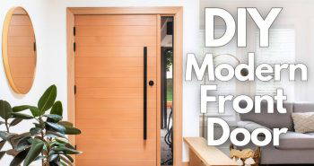 free exterior door woodworking plan