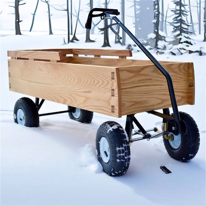 how to build a wooden wagon