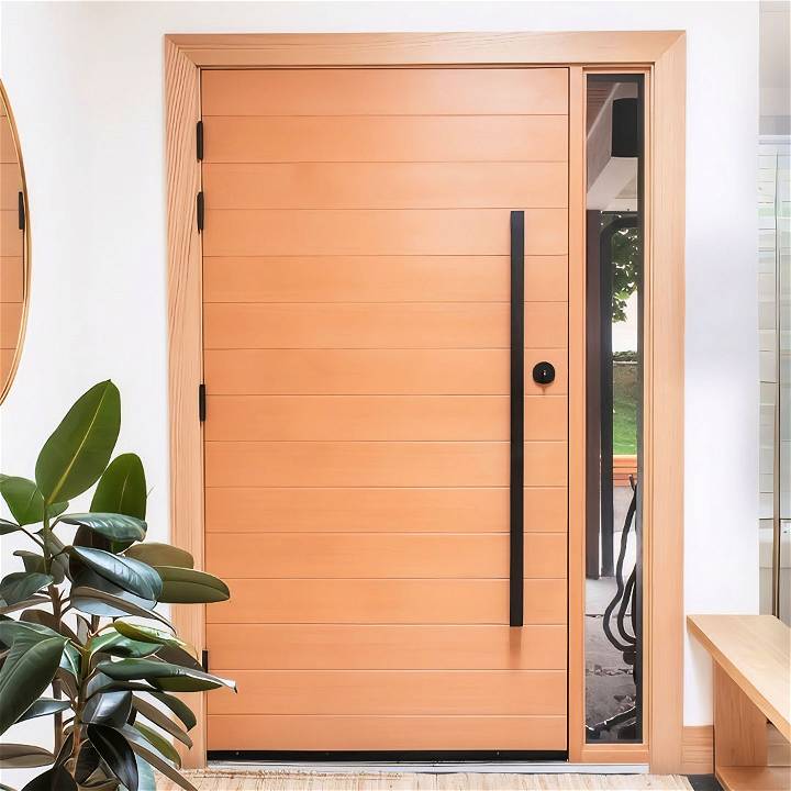 how to build an exterior door