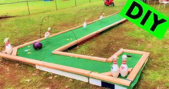 how to make a mini golf course