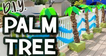 making your own paper palm tree