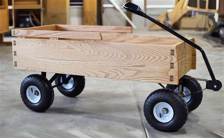 simple diy wooden wagon