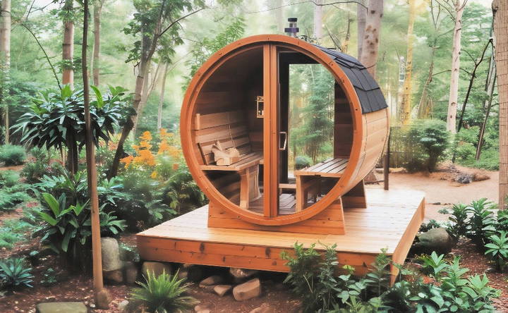 beginner guide to building a barrel sauna