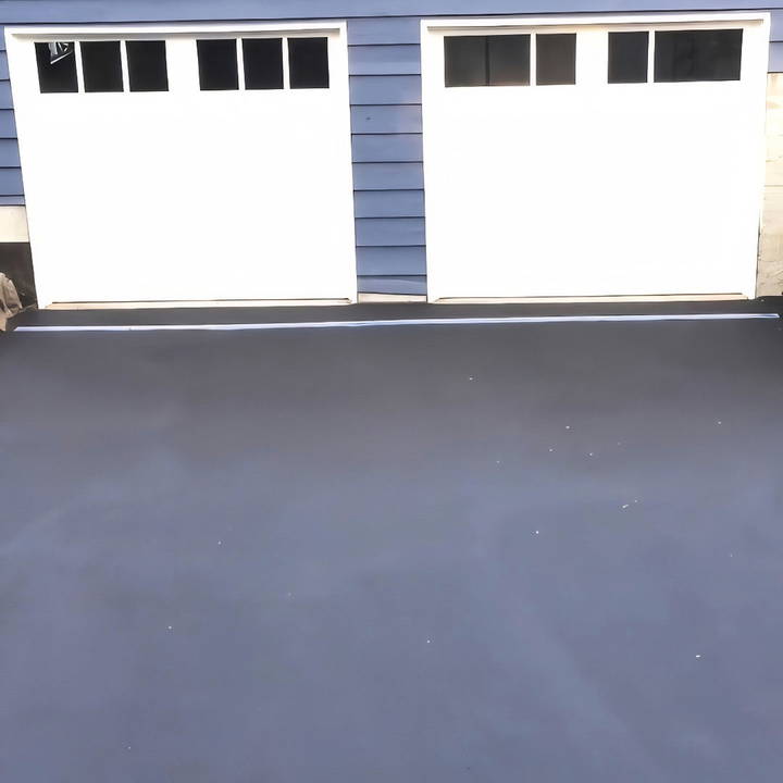 budget friendly diy driveway sealing