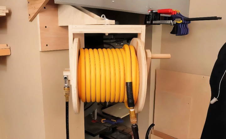 build your own hose reel