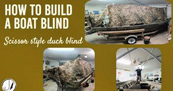 building a boat blind step by step